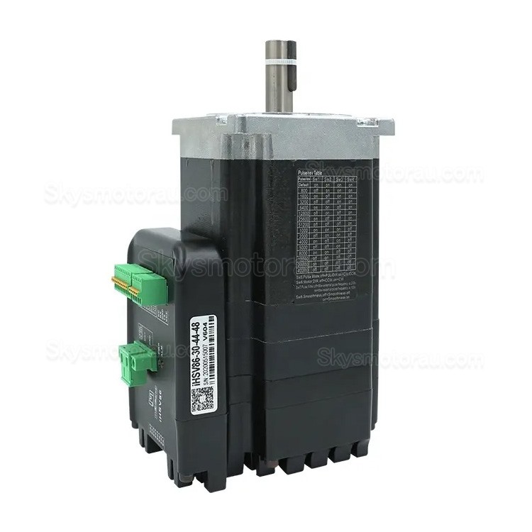 Nema 34 60mm 48V 440W Integrated AC Servo Motor JMC iHSV86-30-44-48 1.4N.m 3000RPM